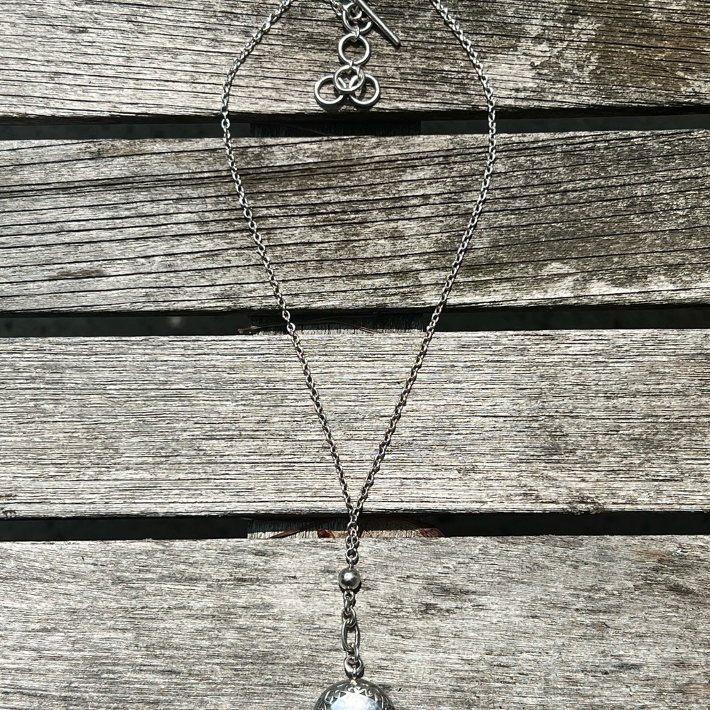 Lois Hill Jared Design Vintage Y Necklace 925 Sterling Silver